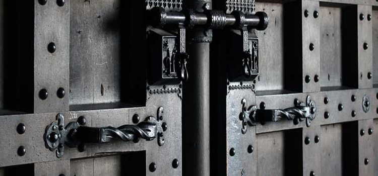 steel entry door repair in Clayton