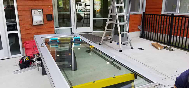 storefront door glass replacement Clayton